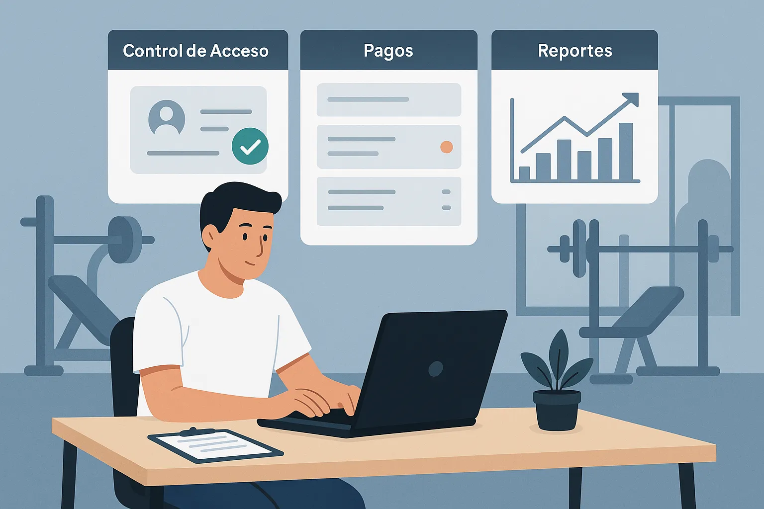 Cómo optimizar la administración diaria de tu pequeño gimnasio: guía práctica